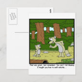 Carte Postale Wolf-Whistle (Devant / Derrière)