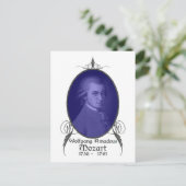 Carte Postale Wolfgang Amadeus Mozart (Debout devant)