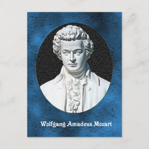 Carte postale Wolfgang Amadeus Mozart