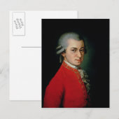 Carte Postale Wolfgang Amadeus Mozart, 1818 (Devant / Derrière)