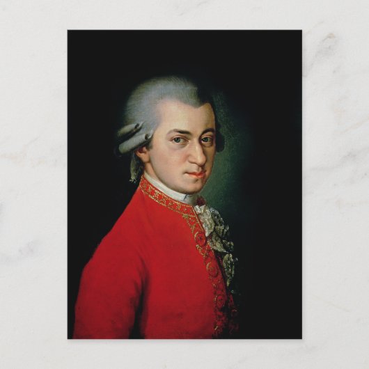 Carte Postale Wolfgang Amadeus Mozart, 1818 (Devant)