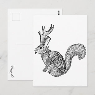 Carte Postale Wolpertinger