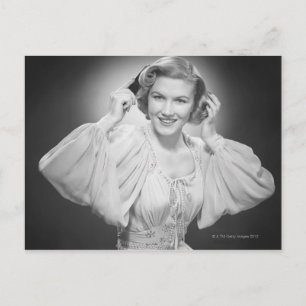 Carte Postale Woman