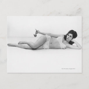 Carte Postale Woman à Swimwear