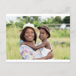 Carte Postale woman and child in the bush.