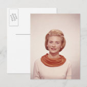 Carte Postale Woman Wearing (Devant / Derrière)