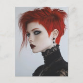 Carte Postale Woman With Red Hair (Devant)