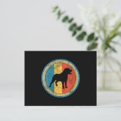 Carte Postale Womens Rottweiler (Debout devant)