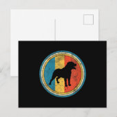 Carte Postale Womens Rottweiler (Devant / Derrière)