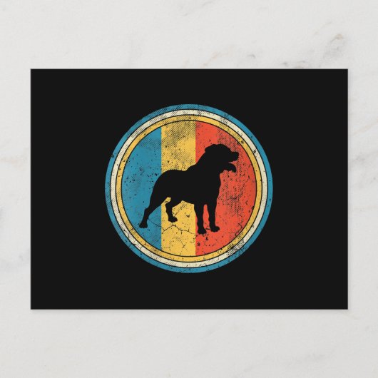 Carte Postale Womens Rottweiler (Devant)