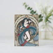 Carte Postale Wonder Woman Art Nouveau Panel (Debout devant)