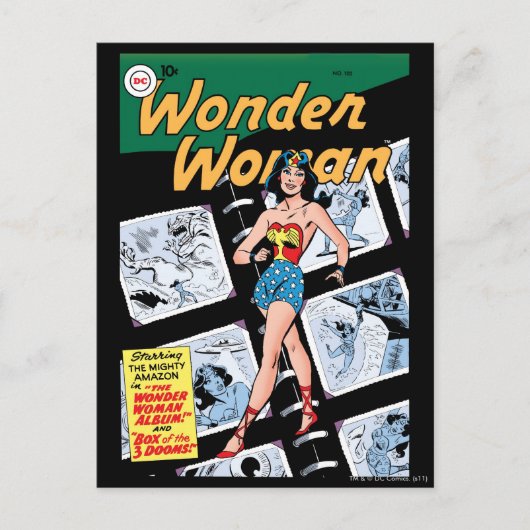 Carte Postale Wonder Woman Box of 3 Dooms (Devant)