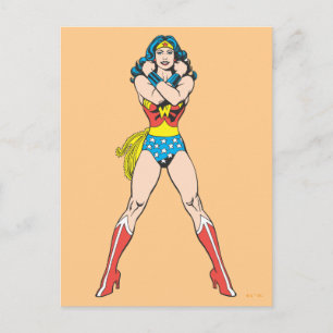 Carte Postale Wonder Woman Bras Croisés