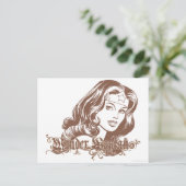 Carte Postale Wonder Woman Brown (Debout devant)