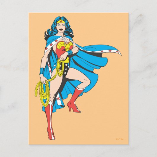 Carte Postale Wonder Woman Cape (Devant)