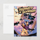 Carte Postale Wonder Woman Couverture comique #1 (Devant / Derrière)