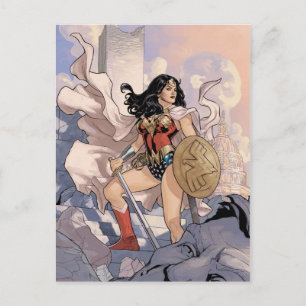 Carte Postale Wonder Woman Couverture comique #13