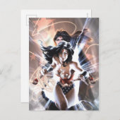 Carte Postale Wonder Woman Couverture comique #609 Variant (Devant / Derrière)