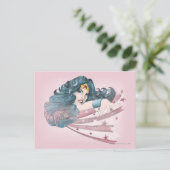 Carte Postale Wonder Woman Dolphin and Stripes (Debout devant)