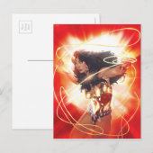 Carte Postale Wonder Woman Encyclopedia (Devant / Derrière)