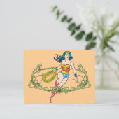 Carte Postale Wonder Woman Green Vines (Debout devant)
