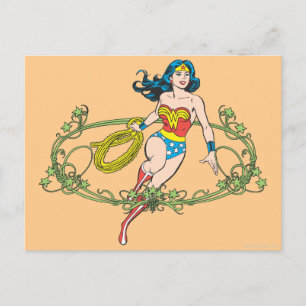 Carte Postale Wonder Woman Green Vines