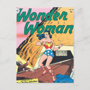Carte Postale Wonder Woman Invisible Trail