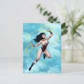 Carte Postale Wonder Woman & Lasso de la vérité (Debout devant)