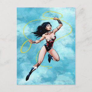 Carte Postale Wonder Woman & Lasso de la vérité