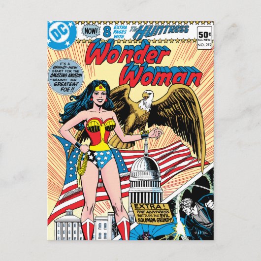Carte Postale Wonder Woman Numéro #272 (Devant)