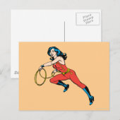 Carte Postale Wonder Woman Red Outfit (Devant / Derrière)