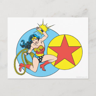 Carte Postale Wonder Woman Red Star