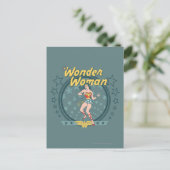 Carte Postale Wonder Woman Stress Design (Debout devant)