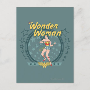 Carte Postale Wonder Woman Stress Design