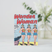 Carte Postale Wonder Woman Triple Identity (Debout devant)