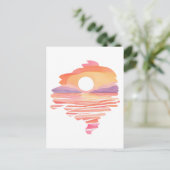 Carte Postale Wonderful Sunset (Debout devant)