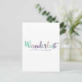 Carte Postale Wonderlust (Debout devant)