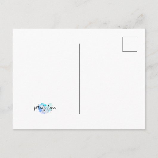 Carte postale Wonlight d'hiver (Dos)