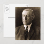 Carte Postale Woodrow Wilson 28 (Devant / Derrière)
