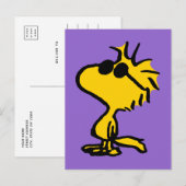 Carte Postale Woodstock avec lunettes de soleil (Devant / Derrière)