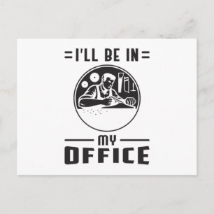 Carte Postale Woodworker Saw Woodworking Carpenter Drôle cadeau