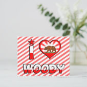 Carte Postale Woody, CA (Debout devant)