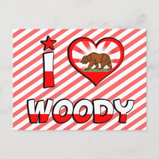 Carte Postale Woody, CA (Devant)