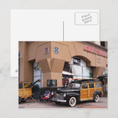 Carte Postale Woody Car (Devant / Derrière)