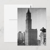 Carte Postale Woolworth Building Lower Manhattan New York City (Devant / Derrière)
