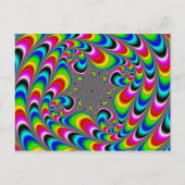 Carte Postale Woooo Mandelbrot Fractal (Devant)