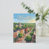 Carte Postale Wooster, Ohio (Debout devant)