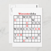 Carte Postale worcesterdoku (Devant / Derrière)