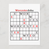 Carte Postale worcesterdoku (Devant)