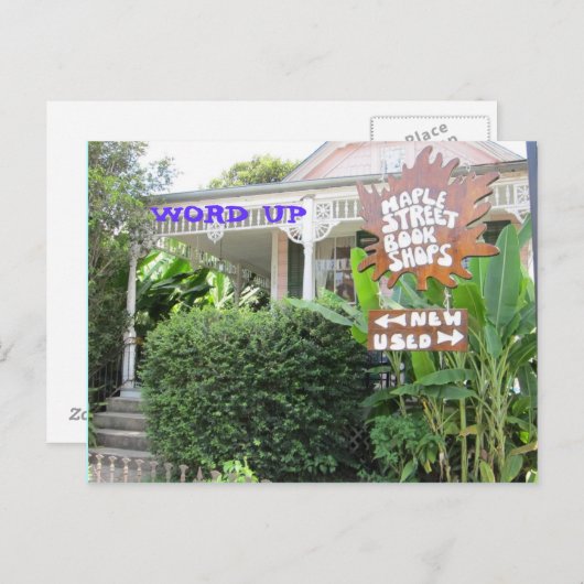 Carte Postale Word (Devant / Derrière)